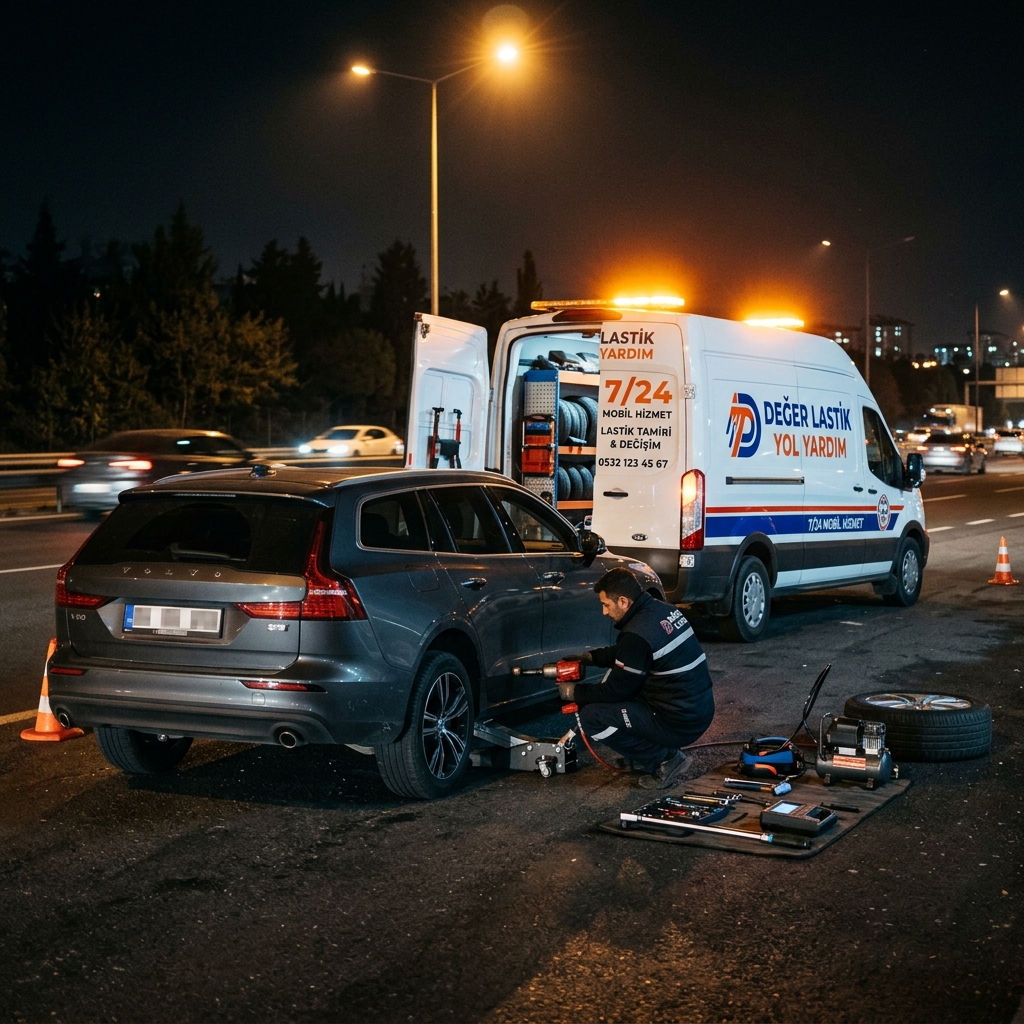 Çağdaş Değer Lastik Yol Yardım Aracı - Çiğli Lastikçi